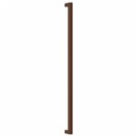 vidaXL Mânere de dulap, 10 buc., bronz, 480 mm, oțel inoxidabil