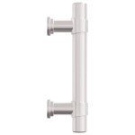 vidaXL Mânere de dulap, 20 buc., argintiu, 64 mm, oțel inoxidabil