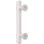 vidaXL Mânere de dulap, 20 buc., argintiu, 64 mm, oțel inoxidabil
