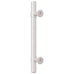 vidaXL Mânere de dulap, 20 buc., argintiu, 96 mm, oțel inoxidabil