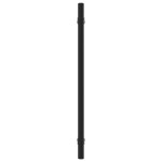 vidaXL Mânere de dulap, 20 buc., negru, 224 mm, oțel inoxidabil vidaXL Mânere de dulap, 20 buc., negru, 224 mm, oțel inoxidabil