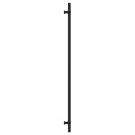 vidaXL Mânere de dulap, 20 buc., negru, 480 mm, oțel inoxidabil