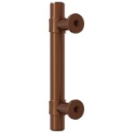 vidaXL Mânere de dulap, 20 buc., bronz, 64 mm, oțel inoxidabil vidaXL Mânere de dulap, 20 buc., bronz, 64 mm, oțel inoxidabil