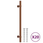 vidaXL Mânere de dulap, 20 buc., bronz, 192 mm, oțel inoxidabil vidaXL Mânere de dulap, 20 buc., bronz, 192 mm, oțel inoxidabil