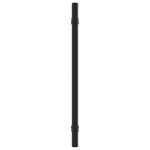 vidaXL Mânere de dulap, 10 buc., negru, 192 mm, oțel inoxidabil vidaXL Mânere de dulap, 10 buc., negru, 192 mm, oțel inoxidabil