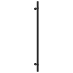 vidaXL Mânere de dulap, 10 buc., negru, 320 mm, oțel inoxidabil vidaXL Mânere de dulap, 10 buc., negru, 320 mm, oțel inoxidabil
