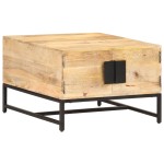 vidaXL Măsuță de cafea, 67x67x45 cm, lemn masiv de mango vidaXL Măsuță de cafea, 67x67x45 cm, lemn masiv de mango