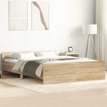 vidaXL Cadru de pat cu tăblie la cap/picioare, gri beton, 120x190 cm vidaXL Cadru de pat cu tăblie la cap/picioare, gri beton, 120x190 cm