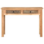 vidaXL Birou, 110 x 50 x 75 cm, lemn masiv reciclat vidaXL Birou, 110 x 50 x 75 cm, lemn masiv reciclat