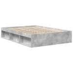 vidaXL Cadru de pat king size, gri beton, 150x200 cm vidaXL Cadru de pat king size, gri beton, 150x200 cm