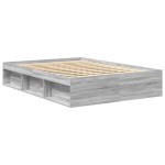 vidaXL Cadru de pat King Size, sonoma gri, 150x200 cm vidaXL Cadru de pat King Size, sonoma gri, 150x200 cm