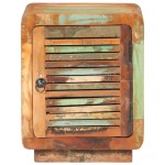 vidaXL Noptieră, 40 x 30 x 50 cm, lemn masiv reciclat vidaXL Noptieră, 40 x 30 x 50 cm, lemn masiv reciclat