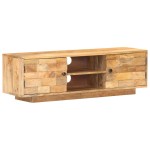 vidaXL Comodă TV, 116x30x35 cm, lemn masiv de mango vidaXL Comodă TV, 116x30x35 cm, lemn masiv de mango