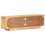 vidaXL Comodă TV, 116x30x35 cm, lemn masiv de mango vidaXL Comodă TV, 116x30x35 cm, lemn masiv de mango