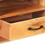 vidaXL Comodă TV, 116x30x40 cm, lemn masiv de acacia