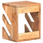 vidaXL Suport skateboard de perete 25x20x30 cm lemn masiv de acacia