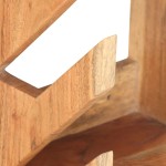 vidaXL Suport skateboard de perete 25x20x30 cm lemn masiv de acacia