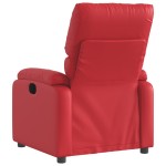vidaXL Fotoliu rabatabil electric, roșu, piele ecologică vidaXL Fotoliu rabatabil electric, roșu, piele ecologică