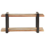 vidaXL Comodă TV, 90 x 40 x 40 cm, lemn masiv reciclat vidaXL Comodă TV, 90 x 40 x 40 cm, lemn masiv reciclat
