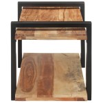 vidaXL Comodă TV, 90 x 40 x 40 cm, lemn masiv de acacia