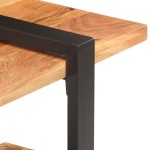 vidaXL Comodă TV, 130 x 40 x 40 cm, lemn masiv de acacia