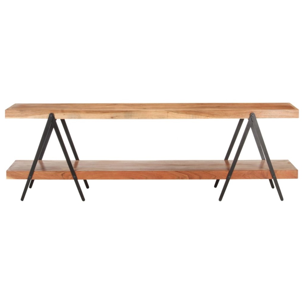 vidaXL Comodă TV, 160 x 40 x 50 cm, lemn masiv de acacia