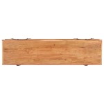 vidaXL Comodă TV, 160 x 40 x 50 cm, lemn masiv de acacia