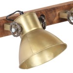 vidaXL Lampă de perete industrială, arămiu, 65 x 25 cm, E27 vidaXL Lampă de perete industrială, arămiu, 65 x 25 cm, E27