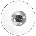 vidaXL Lampă de perete industrială, negru, 90 x 25 cm, E27 vidaXL Lampă de perete industrială, negru, 90 x 25 cm, E27