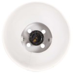vidaXL Lampă de perete industrială, alb, 45 x 25 cm, E27 vidaXL Lampă de perete industrială, alb, 45 x 25 cm, E27
