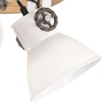 vidaXL Lampă de tavan industrială, alb, 42 x 27 cm, 25 W, E27 vidaXL Lampă de tavan industrială, alb, 42 x 27 cm, 25 W, E27