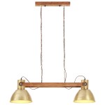vidaXL Lampă suspendată industrială, 25 W, arămiu, 109 cm, E27 vidaXL Lampă suspendată industrială, 25 W, arămiu, 109 cm, E27