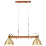vidaXL Lampă suspendată industrială, 25 W, arămiu, 109 cm, E27 vidaXL Lampă suspendată industrială, 25 W, arămiu, 109 cm, E27