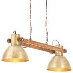 vidaXL Lampă suspendată industrială, 25 W, arămiu, 109 cm, E27 vidaXL Lampă suspendată industrială, 25 W, arămiu, 109 cm, E27