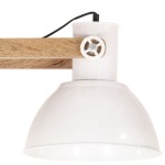 vidaXL Lampă suspendată industrială, 25 W, alb, 109 cm, E27 vidaXL Lampă suspendată industrială, 25 W, alb, 109 cm, E27