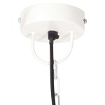 vidaXL Lampă suspendată industrială, 25 W, alb, 30 cm, E27, rotund vidaXL Lampă suspendată industrială, 25 W, alb, 30 cm, E27, rotund