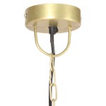 vidaXL Lustră industrială vintage, 25 W, 41 cm, alamă, rotund, E27 vidaXL Lustră industrială vintage, 25 W, 41 cm, alamă, rotund, E27