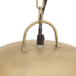 vidaXL Lustră industrială vintage, 25 W, 41 cm, alamă, rotund, E27 vidaXL Lustră industrială vintage, 25 W, 41 cm, alamă, rotund, E27
