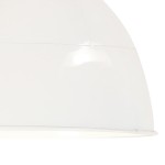 vidaXL Lustră industrială vintage, 25 W, alb, rotund, 31 cm, E27 vidaXL Lustră industrială vintage, 25 W, alb, rotund, 31 cm, E27