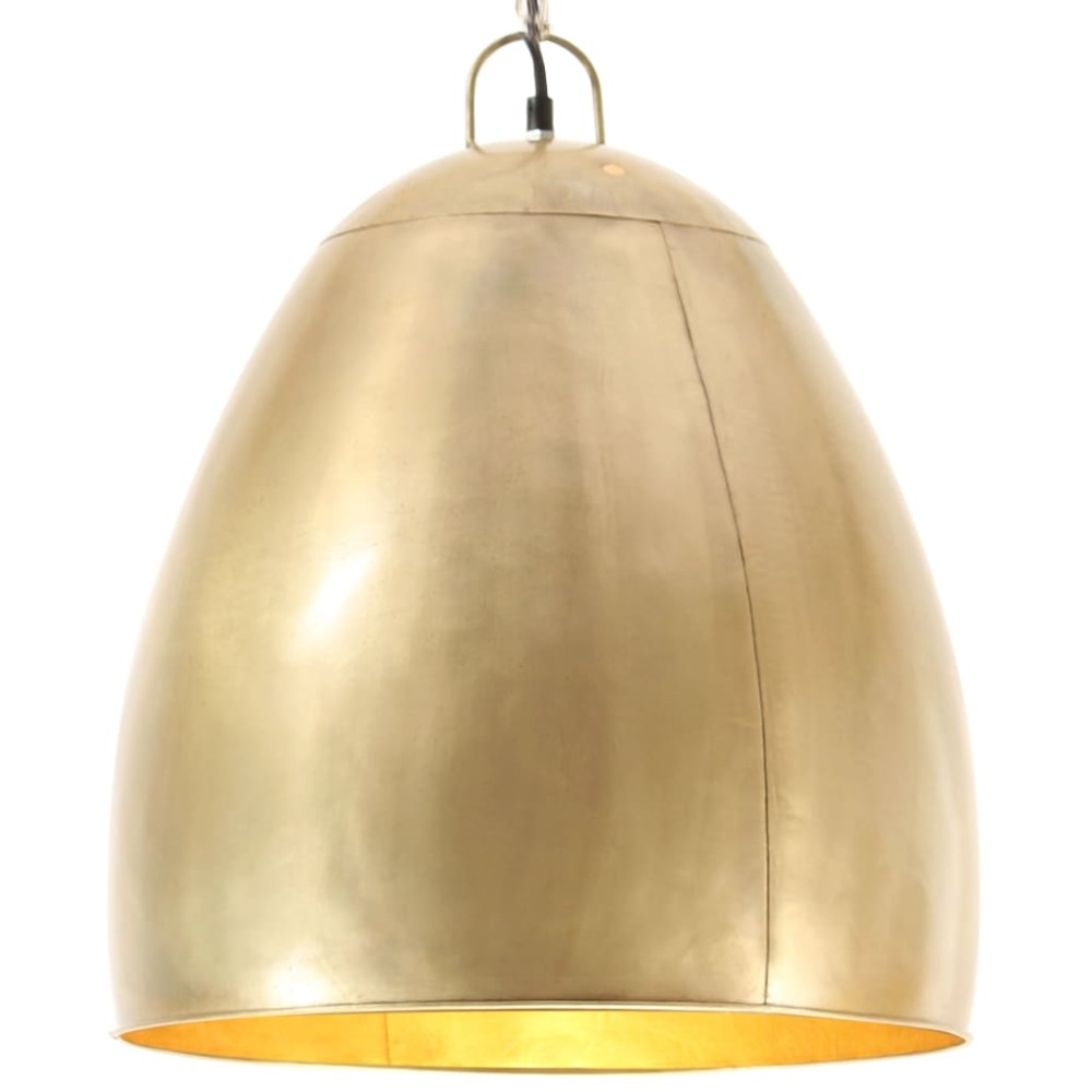vidaXL Lampă suspendată industrială, 25 W, arămiu, 42 cm, E27, rotund