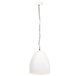 vidaXL Lampă suspendată industrială, 25 W, alb, 42 cm, E27, rotund vidaXL Lampă suspendată industrială, 25 W, alb, 42 cm, E27, rotund