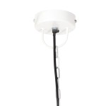 vidaXL Lampă suspendată industrială, 25 W, alb, 42 cm, E27, rotund vidaXL Lampă suspendată industrială, 25 W, alb, 42 cm, E27, rotund