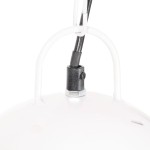 vidaXL Lampă suspendată industrială, 25 W, alb, 42 cm, E27, rotund vidaXL Lampă suspendată industrială, 25 W, alb, 42 cm, E27, rotund