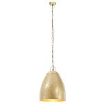 vidaXL Lampă suspendată industrială, 25 W, arămiu, 32 cm, E27, rotund vidaXL Lampă suspendată industrială, 25 W, arămiu, 32 cm, E27, rotund
