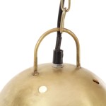 vidaXL Lampă suspendată industrială, 25 W, arămiu, 32 cm, E27, rotund vidaXL Lampă suspendată industrială, 25 W, arămiu, 32 cm, E27, rotund