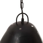 vidaXL Lampă suspendată industrială, negru, 32 cm, E27, rotund, 25 W vidaXL Lampă suspendată industrială, negru, 32 cm, E27, rotund, 25 W