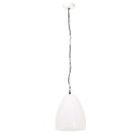 vidaXL Lampă suspendată industrială, 25 W, alb, 32 cm, E27, rotund vidaXL Lampă suspendată industrială, 25 W, alb, 32 cm, E27, rotund