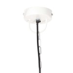 vidaXL Lampă suspendată industrială, 25 W, alb, 32 cm, E27, rotund vidaXL Lampă suspendată industrială, 25 W, alb, 32 cm, E27, rotund