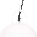 vidaXL Lampă suspendată industrială, 25 W, alb, 32 cm, E27, rotund vidaXL Lampă suspendată industrială, 25 W, alb, 32 cm, E27, rotund