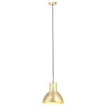 vidaXL Lampă suspendată, 25 W, culoare alamă, rotund, 28,5 cm, E27 vidaXL Lampă suspendată, 25 W, culoare alamă, rotund, 28,5 cm, E27